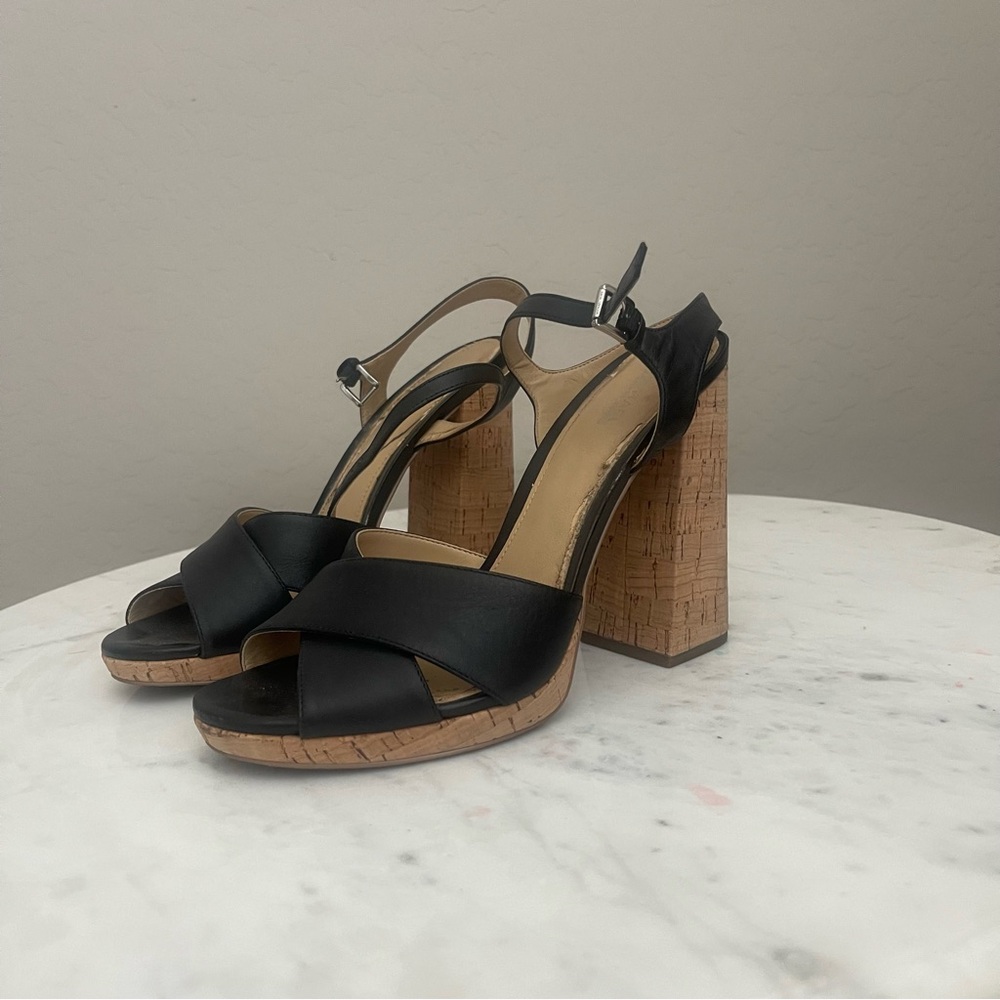 Michael by Michael Kors platform block heel